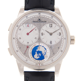 Jaeger LeCoultre Duometre Unique Travel Time Mens Watch q6063540