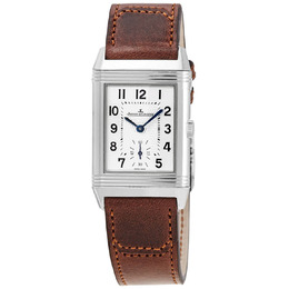 Jaeger LeCoultre Reverso Classic Medium Duoface Mens Handwound Watch q2458422