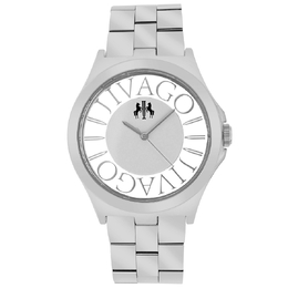 Jivago Fun Silver Dial Stainless Steel Ladies Watch JV8410