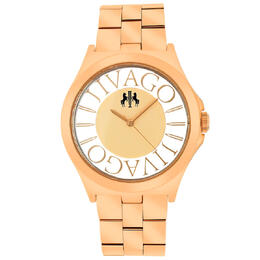 Jivago Fun Rose Gold Dial Ladies Casual Watch JV8411