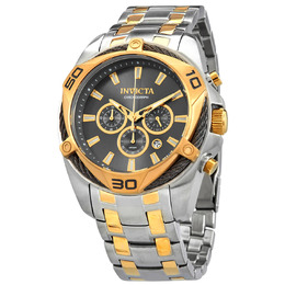 Invicta Bolt Chronograph Quartz Grey Dial Mens Watch 34127