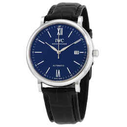 IWC Portofino Automatic ''150 Years'' Blue Dial Mens Watch iw356518
