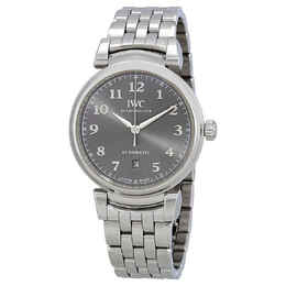 IWC Da Vinci Automatic Slate Dial Mens Watch iw356602