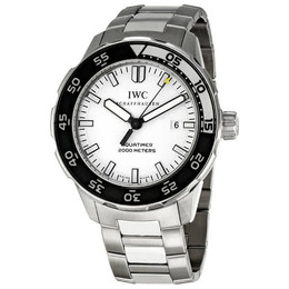 IWC Aquatimer Automatic White Dial Mens Watch iw356805