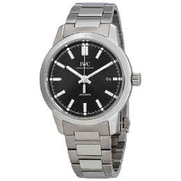IWC Ingenieur Automatic Black Dial Mens Watch iw357002