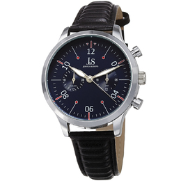 Joshua and Sons Quartz Blue Dial Mens Watch JX146SSBK