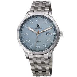 Joshua & Sons Quartz Blue Dial Mens Watch JX149SS