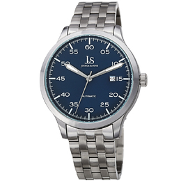 Joshua and Sons Quartz Blue Dial Mens Watch JX149SSBU
