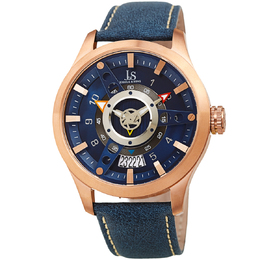Joshua & Sons Ladies Watch Quartz Blue Dial - JX150RGBU