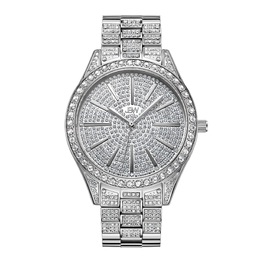 JBW Cristal 0.12 ctw Diamond Stainless Steel Ladies Watch j6346c