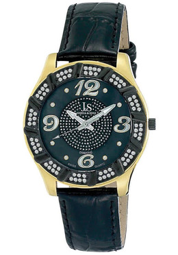 Joshua & Sons Quartz Diamond Crystal Mens Watch - js-17-yg