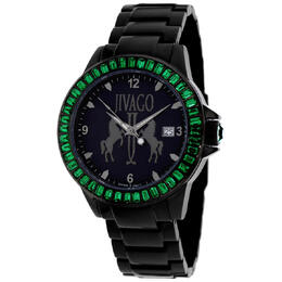 Jivago Folie Black Dial Mens Watch jv4217 - Elegant Analog Men's Timepiece