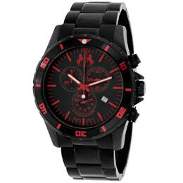 Jivago Ultimate Chronograph Quartz Black Dial Mens Watch JV6126
