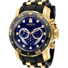 Invicta Pro Diver Chronograph Quartz Blue Dial Mens Watch 37229