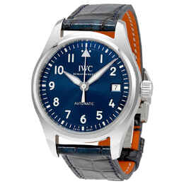 IWC Pilots Automatic Midsize Blue Dial Unisex Watch iw324008