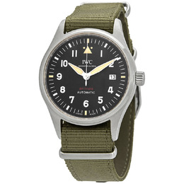 IWC Pilot Spitfire Automatic Black Dial Mens Watch iw326801