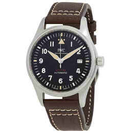 IWC Pilot Spitfire Automatic Black Dial Mens Watch iw326803