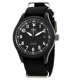 IWC Pilot Top Gun Automatic Black Dial Mens Watch iw326901