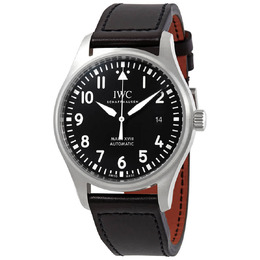 IWC Pilot's Mark XVIII Automatic Black Dial Mens Watch iw327009