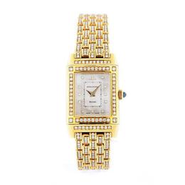 Pre-owned Jaeger LeCoultre Reverso Hand Wind Diamond Ladies Watch 267.1.86