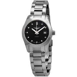 Longines Conquest Classic Automatic Black Dial Ladies Watch l2.285.4.58.6
