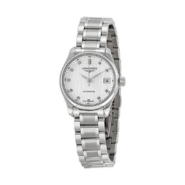 Longines Masters Silver Dial Ladies Watch l2.128.4.77.6