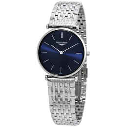 Longines La Grande Classique Blue Dial Ladies Watch L45124956