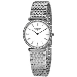 Longines La Grande Classique Quartz White Dial Ladies Watch L4.513.0.11.6