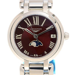 Longines Primaluna Quartz Red Dial Ladies Watch l8.115.4.92.6