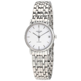 Longines Presence Automatic White Dial Ladies Watch l43224126