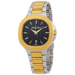 Mathey-Tissot Evasion Black Dial Mens Watch h152bn