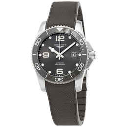Longines Hydroconquest Automatic Grey Dial Mens Watch l3.781.4.76.9