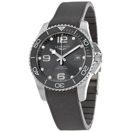 Longines Hydroconquest Automatic Grey Dial Mens Watch l3.782.4.76.9