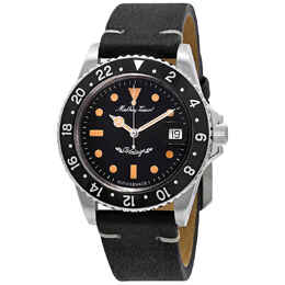 Mathey-Tissot Mathey Vintage Automatic Black Dial Mens Watch h900atln
