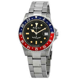 Mathey-Tissot Mathey Vintage Automatic Blue and Red Pepsi Bezel 40 mm Mens Watch h900atr