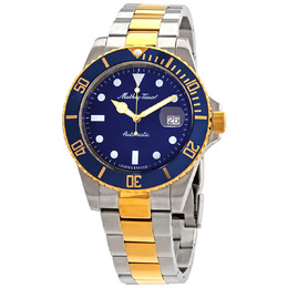 Mathey-Tissot Mathey Vintage Automatic Blue Dial 42 mm Mens Watch h9010atbbu