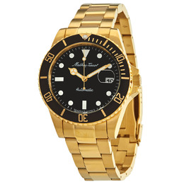 Mathey-Tissot Mathy Vintage Automatic 42mm Black Dial Mens Watch h9010atpn