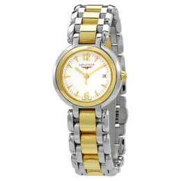 Longines PrimaLuna Quartz White Dial Ladies Watch l8.110.5.90.6