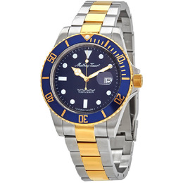 Mathey-Tissot Mathey Vintage Quartz Blue Dial Mens Watch h9010bbu