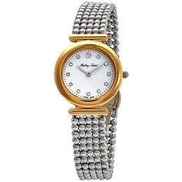 Mathey-Tissot Allure Crystal White Dial Ladies Watch d539bi
