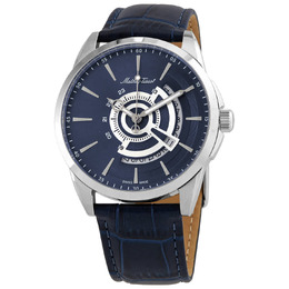 Mathey-Tissot Mondo Quartz Blue Dial Mens Watch h711abu