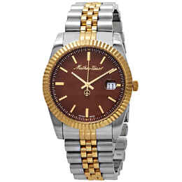 Mathey-Tissot Rolly III Brown Dial Mens Watch h810bm