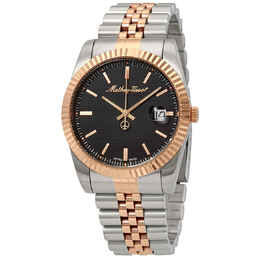 Mathey-Tissot Mathey III Quartz Black Dial Mens Watch h810rn