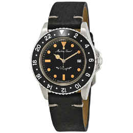 Mathey-Tissot Mathey Vintage Quartz Black Dial Mens Watch h900aln