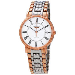 Longines Flagship Automatic White Dial Two-tone Mens Watch l49211117