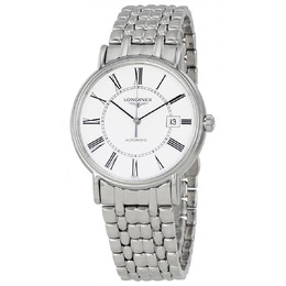 Longines Presence Automatic White Dial Mens Watch l49214116