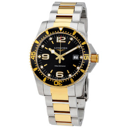 Longines HydroConquest Black Dial 41 mm Mens Watch l3.740.3.56.7