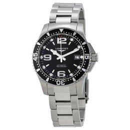 Longines HydroConquest Automatic Black Dial Mens 39 mm Watch l3.741.4.56.6