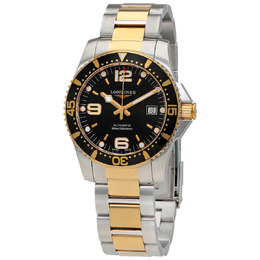 Longines Hydroconquest Automatic Black Dial 41mm Mens Watch L37423567 l3.742.3.56.7