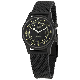Longines Legend Diver Automatic Black Dial Mens Watch l37742509